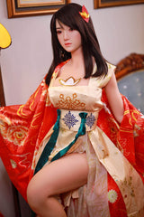 Fanny - Silikonkopf & TPE-Körper 161cm Real Orientalische Sex Puppe der Marke JY