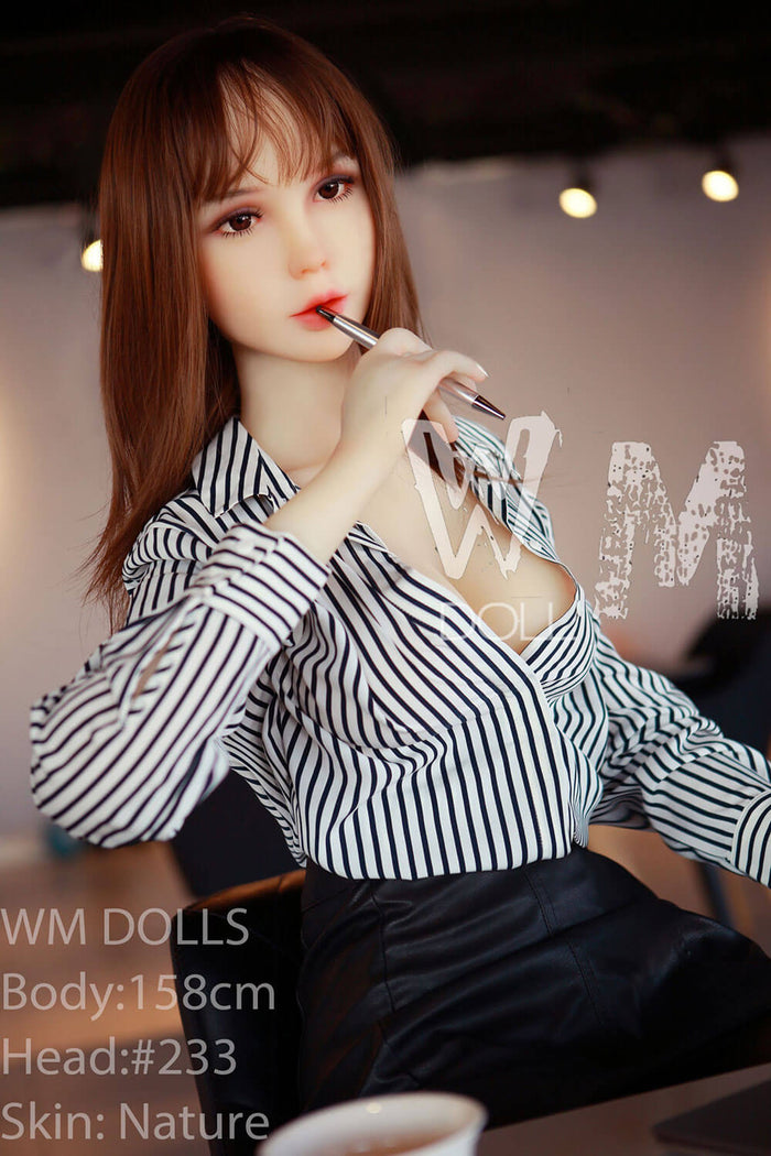 Irene - #233 Lebensgroße Echte Liebespuppen 158cm Japanische Stil WM Dolls D-cup