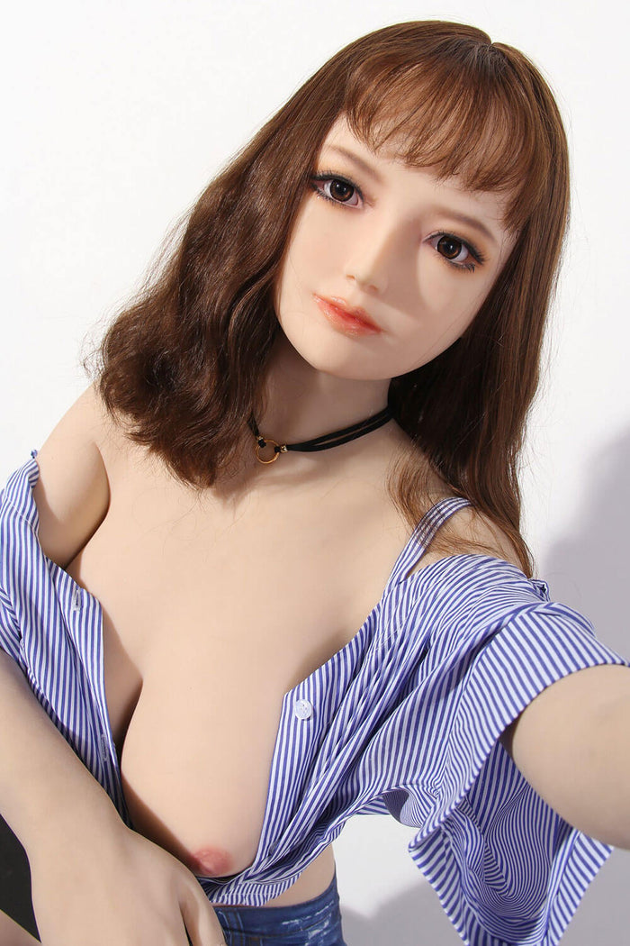 D-cup #25 Qita Sexpuppe TPE 168cm Jung Teen Sex Doll mit Große Brüste - Leonie