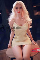 Sabina - 165cm JY Marke Real Dolls #227 Blond Sex Puppe aus 100% Hochwertig TPE