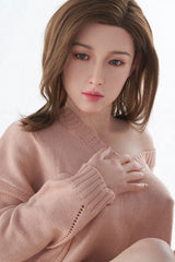 #G07 Zelex Silikon Doll 165cm F-cup Sanfte Japanische Reale Liebespuppen - Sarah