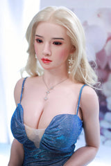 Xylia - Anmutige Blondine JY Dolls 163cm Echte Japanische Sexpuppe aus Silikon