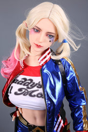D-cup #18 Clown Makeup Qita Doll 170cm Lebensechte Anime Sex Dolls - Yaritza